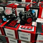 Brembo đen logo đỏ P34
