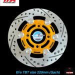Dĩa TBT 220 lòng mà Gold