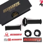 Cùm ga tăng tốc CNC Accossato Black