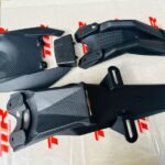 Trọn bộ dè Carbon chống gãy - Tặng kèm đèn soi biển số