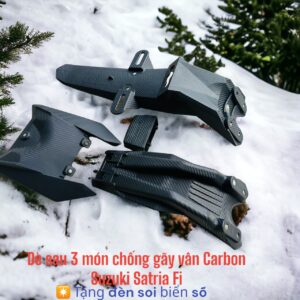 Dè 3 món chống gãy cho dòng xe Raider Satria fi Tặng đèn soi biển số