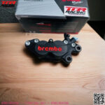 Heo dầu Brembo chính hãng - 4 pis đúc bên trái - màu đen - Black