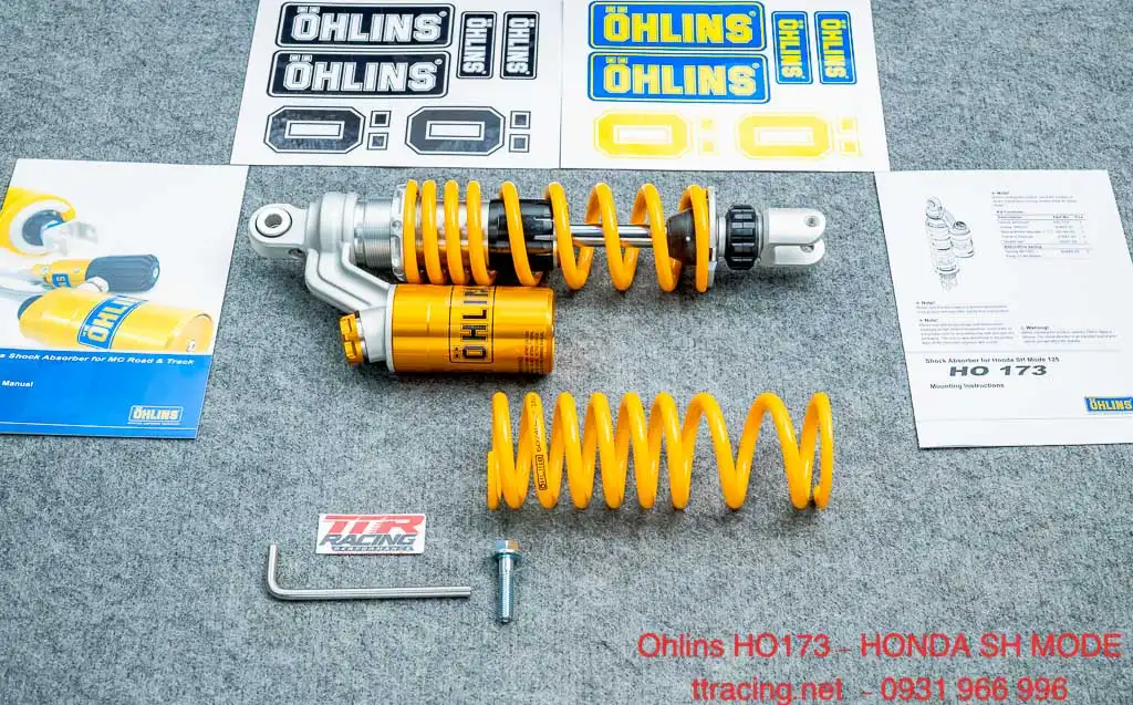 Phuộc sau Ohlins HO173 Honda SH Mode