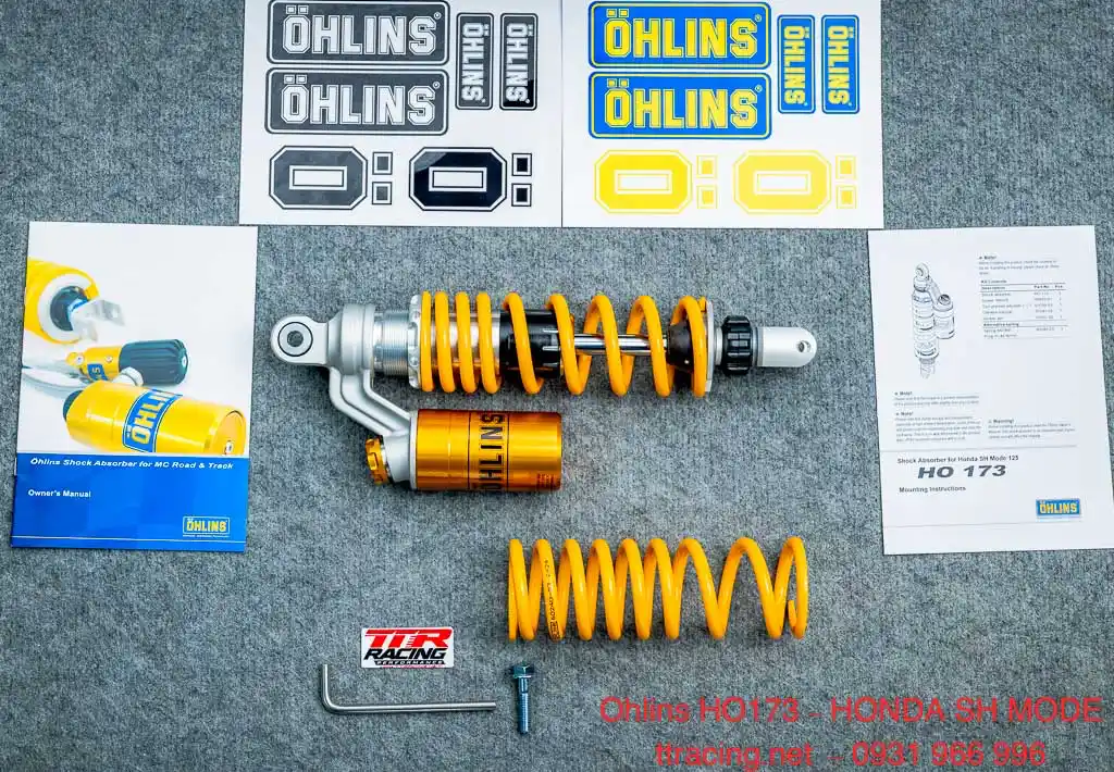 Phuộc sau Ohlins SHVN SH Mode