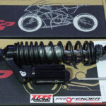Phuộc sau Profender Honda Click Vario 125/150cc màu Đen Air-Series