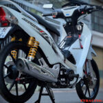 Honda Wave i lên full đồ chơi. Phuộc Ohlins, mâm Daytona