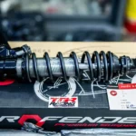 Phuộc sau Bình dầu 2 tăng chỉnh bình dầu xéo Honda Giorno, Click, Vario