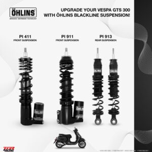 Phuộc Ohlins Giảm xóc sau Vespa GTS 150, 300cc