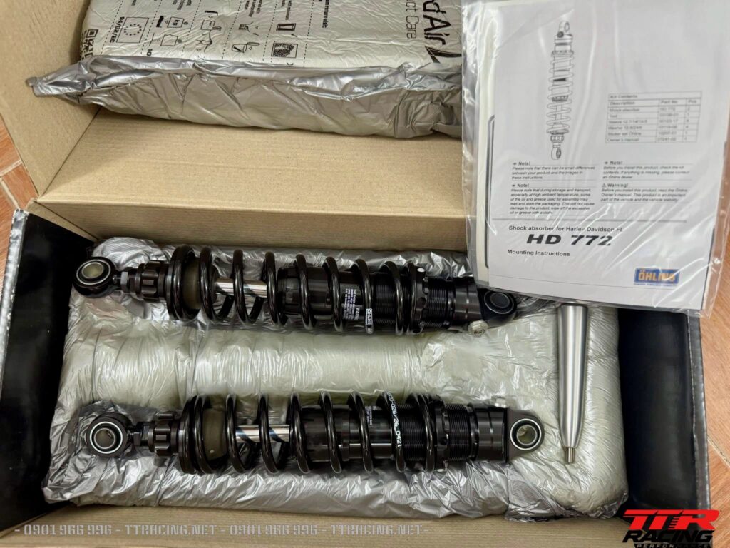 Phuộc sau Ohlins HD772 dành cho dòng xe Harley Davidson