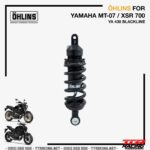 Ohlins Môno Shock Yamaha MT-07 - SXR 700 - YA430 năm trong bộ sưu tập Blackine