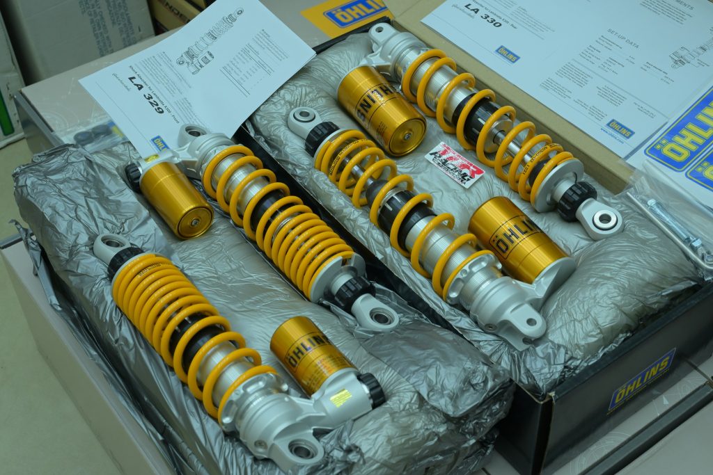 Ohlins Lambretta Font and Rear - La329 - La330 at TTRacing Viet Nam