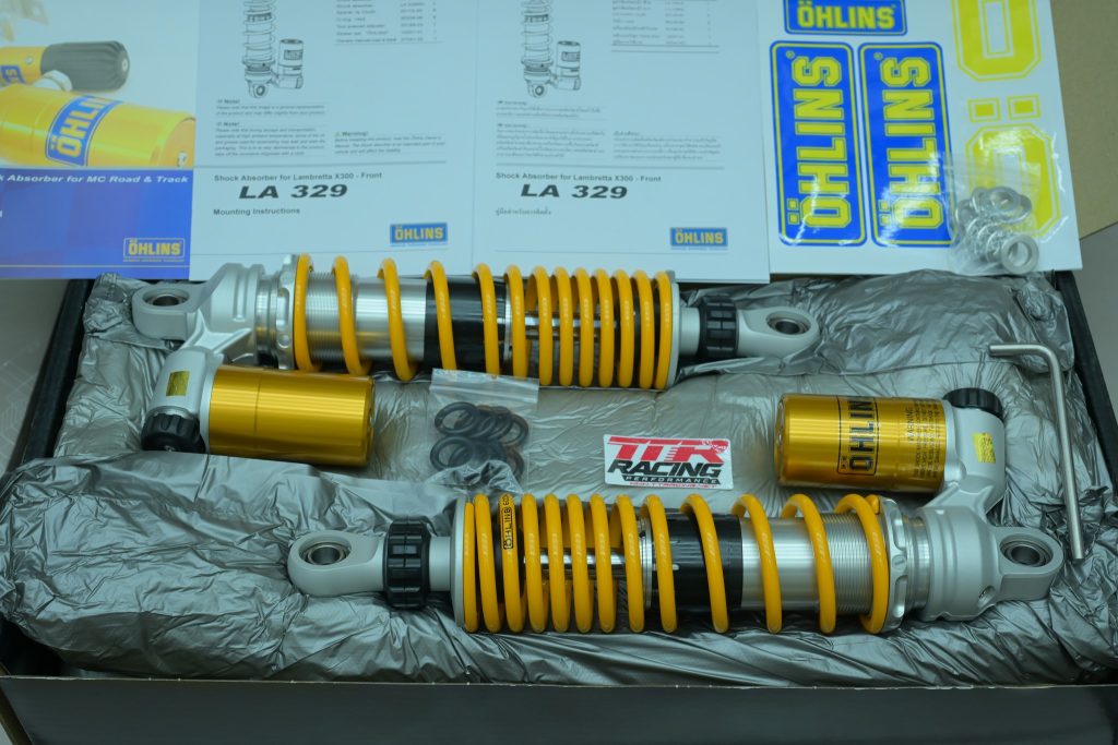 Phuộc Ohlins chính hãng thụy điễn dành cho Lambretta Italia