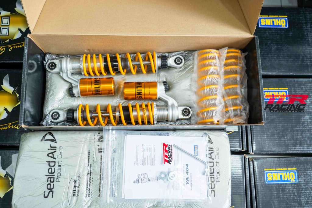 Ohlins Ya404 gắn như zin cho PG1 Yamaha