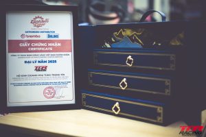 Giấy chứng nhận đại lý TTRacing là Dealer chính thức phân phối Brembo - Ohlins tại Việt Nam