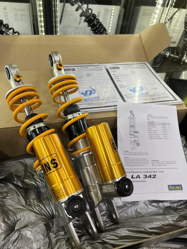 Ohlins Lambretta G350 LA342 và LA343
