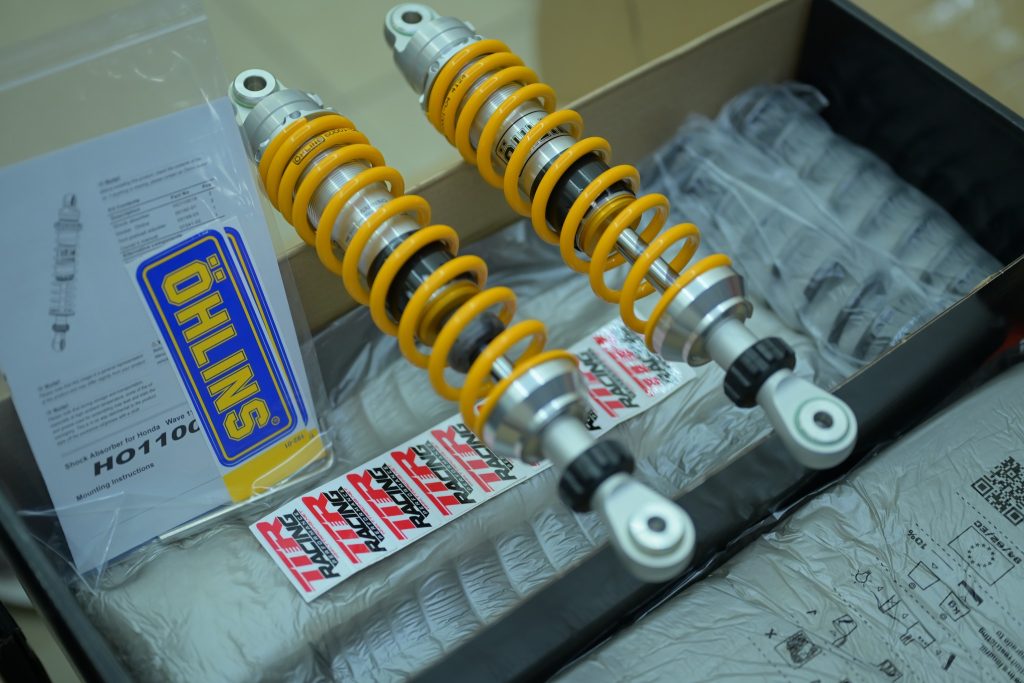Ohlins Ho110019 lò xong vàng gắn sẵn, có thể đổi lò xo đen
