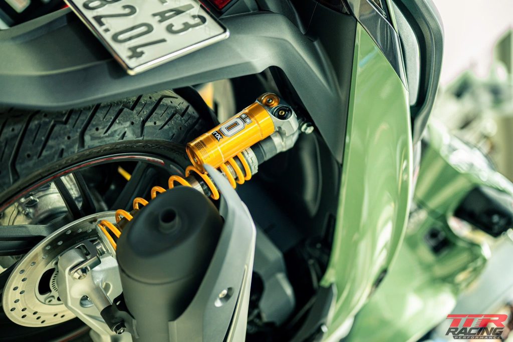 Honda Sh 350i gắn Ohlins TTx