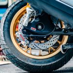 Xe tay ga Honda ADv 350i gắn dĩa 267 pát heo CNC - Heo brembo Billet