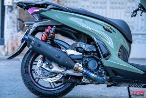 Honda Sh350i dọn đồ chơi khủng