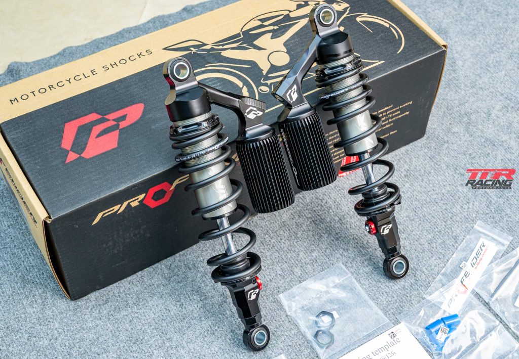 Phuộc Profender Plus Honda Wave màu đen