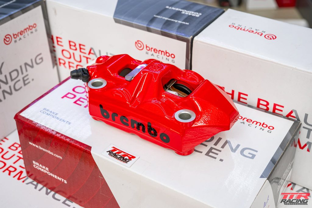 Brembo 4 pis M4 màu đỏ